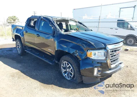 2022 GMC Canyon 4Wd Short Box At4 - Cloth из США, поврежденный, VIN 1GTG6FEN1N1263328